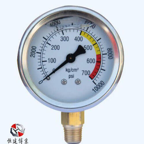 高压灌浆机压力表